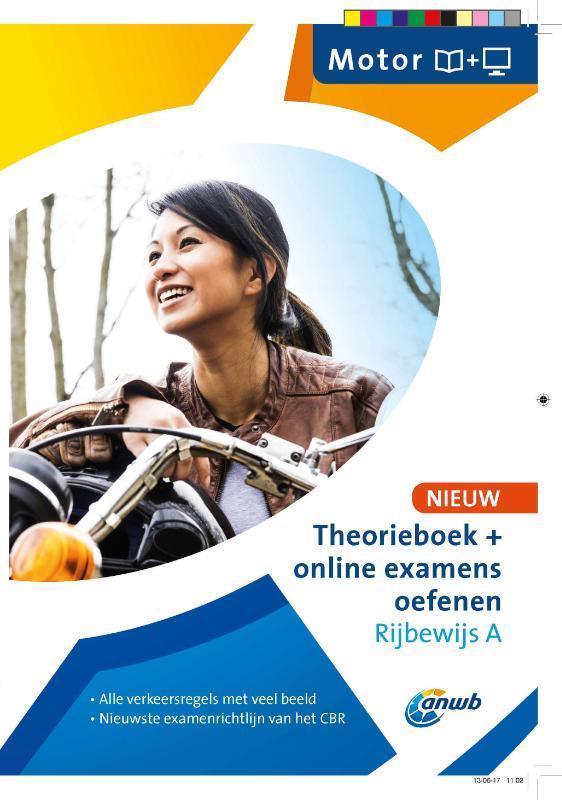 Theorieboek + online examens oefenen Rijbewijs A - ANWB, Boeken, Hobby en Vrije tijd, Gelezen, Verzenden