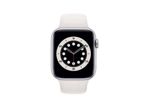 Apple Watch Series 6 44mm / SV - Zilver, Huis en Inrichting, Woonaccessoires | Overige, Zo goed als nieuw, Verzenden