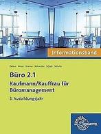 Büro 2.1 Kaufmann/Kauffrau für Büromanagement: Informati..., Debus, Martin, Ellies, Cordula, Verzenden