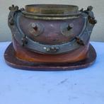 Porthole, Vintage originele 1949 Navy duikhelm – Basis Korea