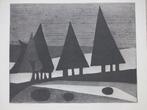 Harry van Kruiningen (1906-1996) - Abstract landschap, Antiek en Kunst