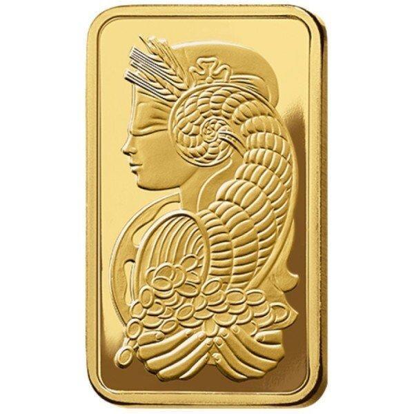 1 gram - Goud - 1 gram 9999 Gold Bar PAMP Suisse Lady, Postzegels en Munten, Edelmetalen en Baren