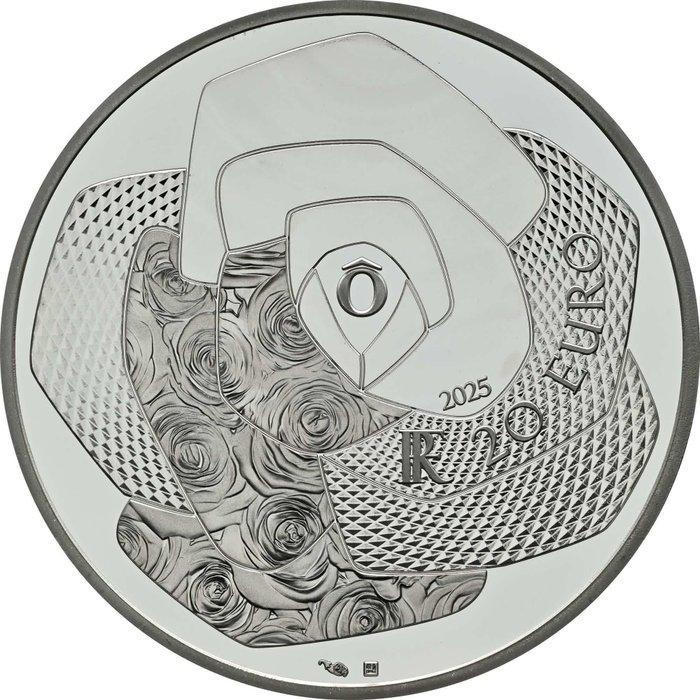 Frankrijk. 20 Euro 2025 Excellence Series 90 Years Lancome 1, Postzegels en Munten, Munten | Europa | Niet-Euromunten