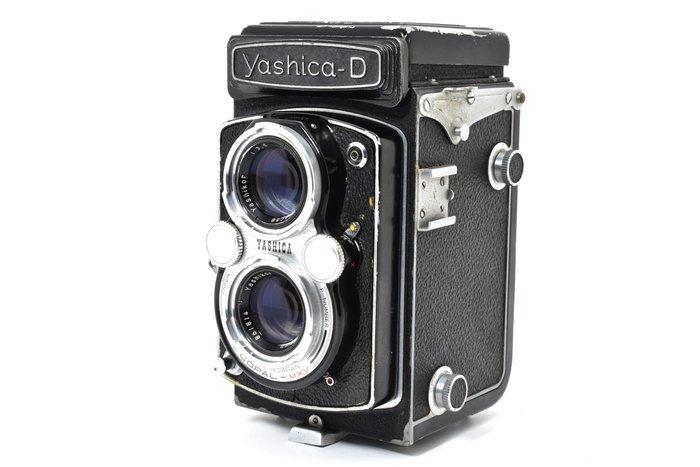 Yashica -D black met Yashikor 3.5/80mm | Twin lens reflex, TV, Hi-fi & Vidéo, Appareils photo analogiques