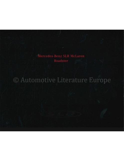 2007 MERCEDES BENZ SLR MCLAREN ROADSTER BROCHURE FRANS, Boeken, Auto's | Folders en Tijdschriften