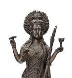 Beeldje - Hindoeïstische god - Lakshmi - Brons