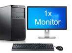 HP Z2 G4 Workstation TWR i5 8e Gen incl. 1 Monitor + 2 jaar, Informatique & Logiciels, Ophalen of Verzenden