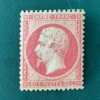 France 1862 - 80 cents Napoleon Dentelez avec un bon, Gestempeld