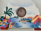 Klok en garnituur set (3) - Art Deco Aardewerk - 1920-1930 -, Antiek en Kunst