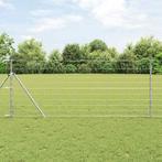 vidaXL Weidehekwerk Zilver 50 x 1 m Gegalvaniseerd staal, Verzenden, Nieuw