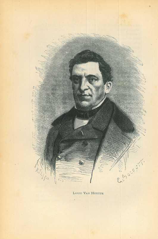 Portrait of Louis Benoit van Houtte, Antiquités & Art, Art | Eaux-fortes & Gravures