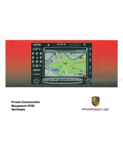 2003 PORSCHE PCM INSTRUCTIEBOEKJE NEDERLANDS, Auto diversen, Handleidingen en Instructieboekjes