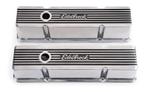 Chevrolet SB Aluminium klepdeksels hoge edelbrock, Auto-onderdelen, Motor en Toebehoren, Ophalen of Verzenden, Nieuw