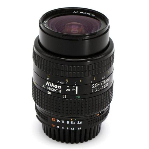 Nikon AF 28-70mm f/3.5-4.5D lichtsterke Full Frame lens met, Audio, Tv en Foto, Fotocamera's Analoog