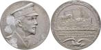 Zinkmedaille 1916 1 wereldoorlog:, Postzegels en Munten, Penningen en Medailles, Verzenden
