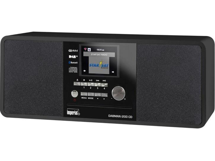 IMPERIAL DABMAN i200 CD - Hybride Radio - DAB+ FM, Huis en Inrichting, Woonaccessoires | Overige, Zo goed als nieuw, Verzenden