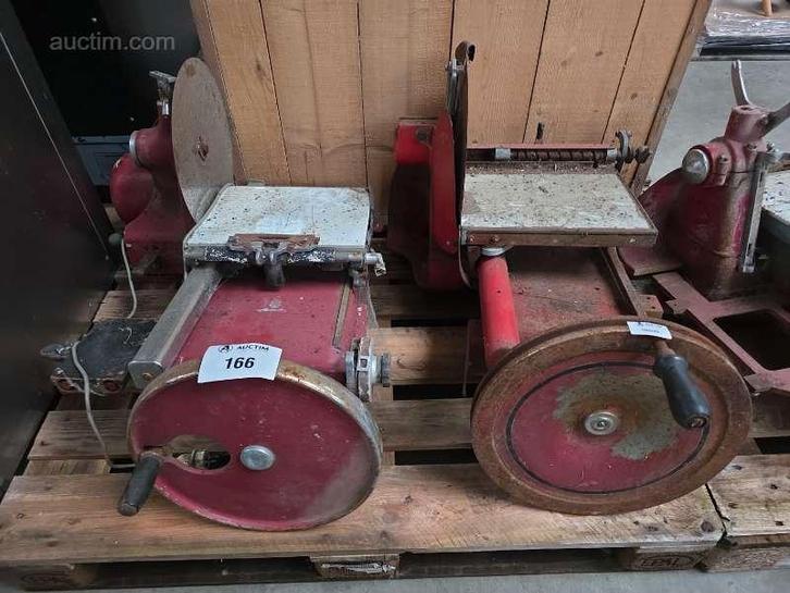 oude snijmachines (6x) Olland, Zes, Liege, Maison & Meubles, Cuisine | Ustensiles de cuisine, Enlèvement