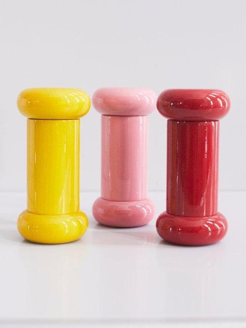 Alessi - Ettore Sottsass - Salière et poivrière - Twergi, Antiek en Kunst, Antiek | Meubels | Stoelen en Sofa's