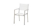 4 Seasons Outdoor Plaza stapelbare stoel white |, Tuin en Terras, Tuinsets en Loungesets, Nieuw