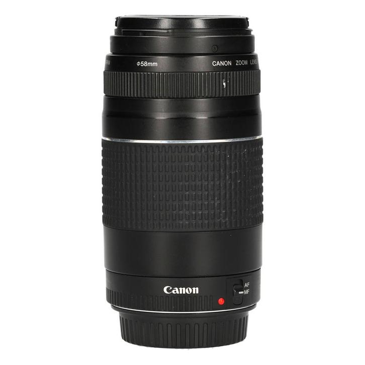 Canon EF 75-300mm f/4-5.6 III met garantie, TV, Hi-fi & Vidéo, Photo | Lentilles & Objectifs, Enlèvement ou Envoi