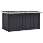 Tuinbox 129cm Antraciet | Retour deal | Kussenbox -55%, Tuin en Terras, Verzenden, Nieuw, Metaal, Overige typen