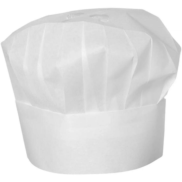 Koksmutsen | Kunststof | Wit | Geperforeerde Kroon |, Articles professionnels, Horeca | Équipement de cuisine, Envoi
