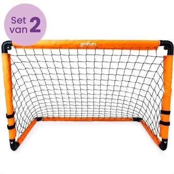 Tweedekans | Gofun Voetbaldoel set van 2 – Voetbaldoeltjes – beschikbaar voor biedingen