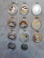 World. 1995-2018 Lot of 11 Silver Coins WOII 1995-2018 incl
