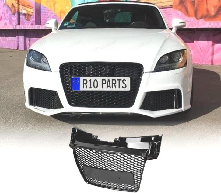 CALANDRE AUDI TT 8J 06-14 LOOK RS NOIR BRILLANT, Autos : Pièces & Accessoires, Carrosserie & Tôlerie, Envoi