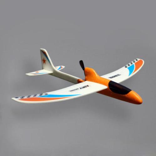 RC Vliegtuig Glider - DIY Speelgoed Plooibaar Oranje, Hobby & Loisirs créatifs, Modélisme | Radiocommandé & Téléguidé | Autre