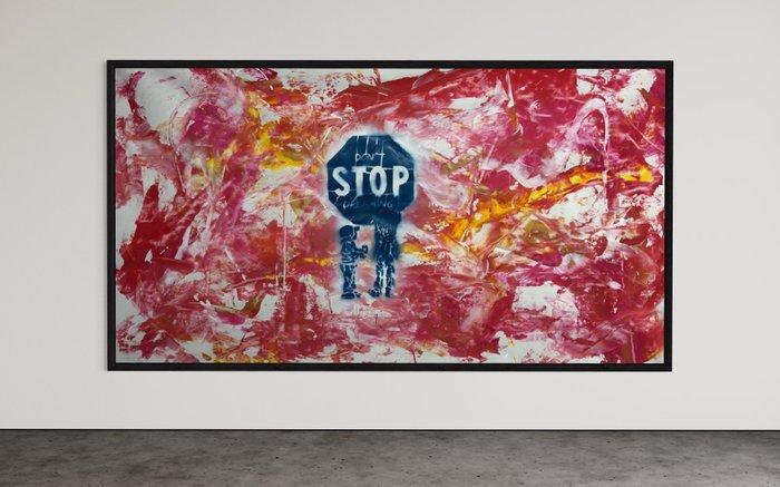 Dominik Brunner (1988) - Street Life # 1112, Antiek en Kunst, Kunst | Schilderijen | Modern