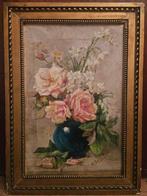M. Teresa Vives (XX) - NO RESERVE - Pareja de bouquets, Antiek en Kunst