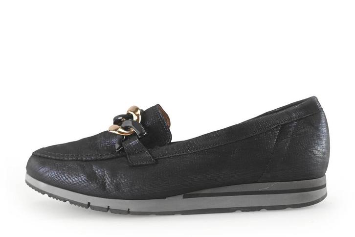 Gabor instappers in maat 39 Blauw | 25% korting, Kleding | Dames, Schoenen, Blauw, Gedragen, Instappers, Verzenden