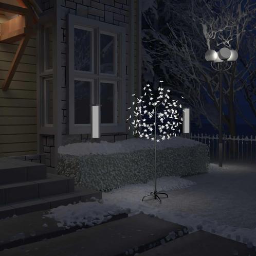 vidaXL Kerstboom 120 LEDs koudwit licht kersenbloesem 150, Diversen, Kerst, Nieuw, Verzenden