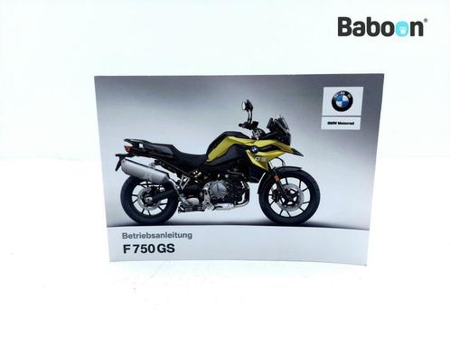 Instructie Boek BMW F 750 GS 2018-2023 (F750GS K80) German, Motos, Pièces | BMW, Envoi