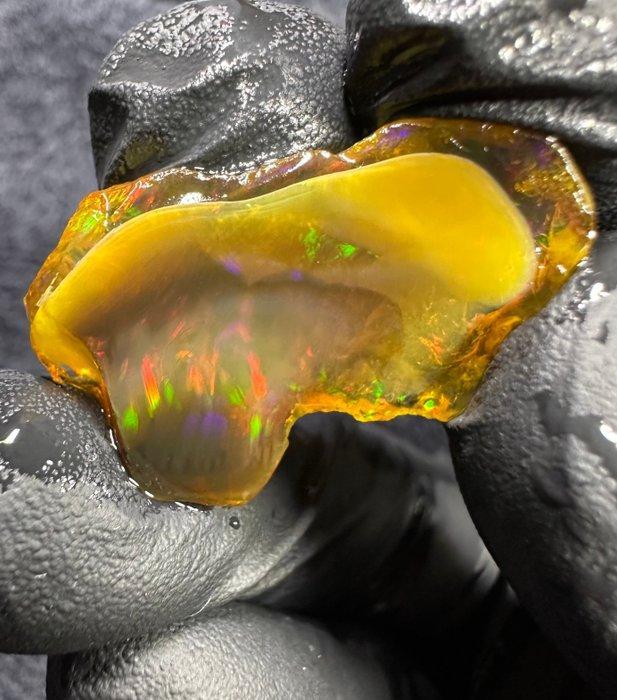 Opaal Ruw- 3.8 g, Verzamelen, Mineralen en Fossielen