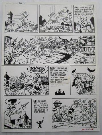 Studio Vandersteen - 1 Original page - Suske en Wiske 68 -, Boeken, Nieuw
