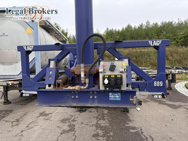 LAG O-3-CC -oplegger, Zakelijke goederen, Machines en Bouw | Transport, Ophalen of Verzenden