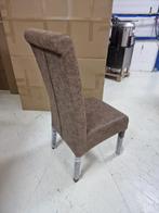 Restpartij!! Horeca  solide nieuwe stoelen Nubuck aluminium, Ophalen of Verzenden