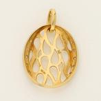 Hanger - 18 karaat Geel goud - 0.06ct. tw. Diamant