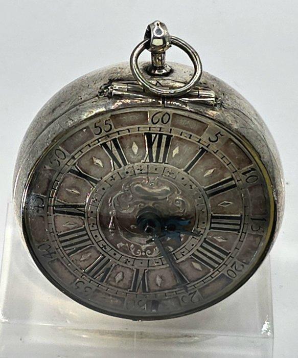 Tobias Schnell Tauer - Silber Sackspindeluhr -, Handtassen en Accessoires, Horloges | Heren