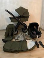 Dubatti One E4 Kinderwagen 3-in-1 - Black / Black - Green, Enfants & Bébés, Poussettes & Combinaisons, Ophalen, Kinderwagen