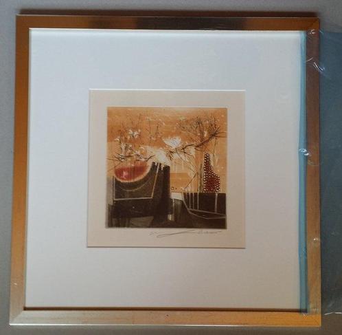 Renée Lubarow (1923 - 2017) - Untitled - Etching with, Antiek en Kunst, Antiek | Overige Antiek