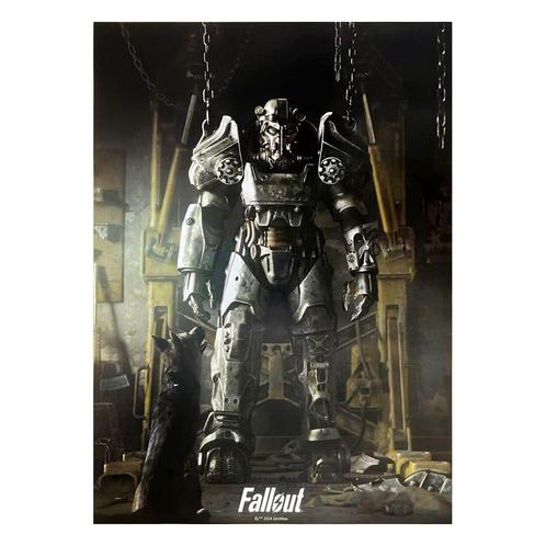 Fallout 4 Art Print Power Armor 30 x 40 cm, Verzamelen, Film en Tv, Ophalen of Verzenden