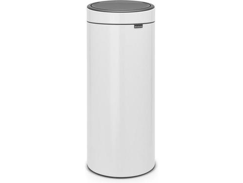Brabantia Touch Bin Prullenbak - 30 liter - White, Huis en Inrichting, Woonaccessoires | Overige, Zo goed als nieuw, Verzenden