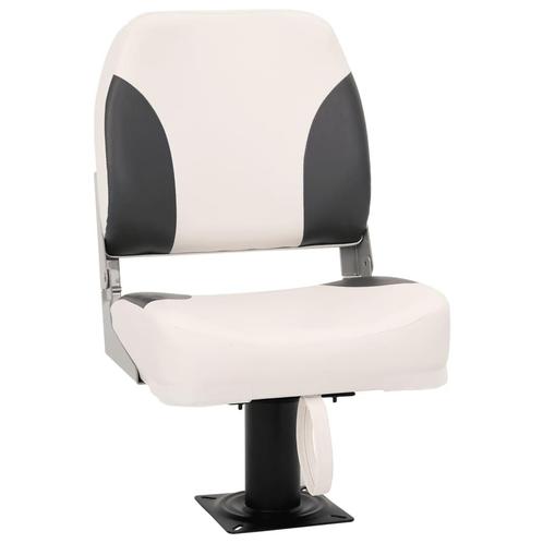 vidaXL 2-delige Bootstoelenset inklapbaar lage rugleuning, Watersport en Boten, Bootonderdelen, Nieuw, Verzenden