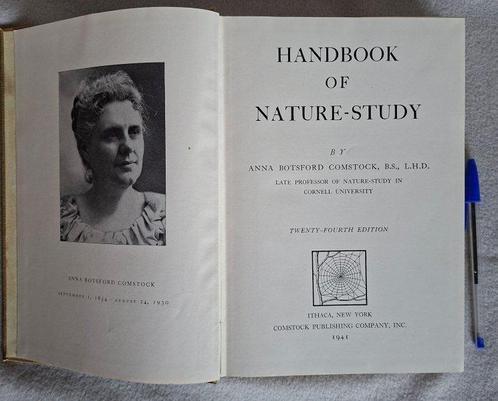 Anna Botsford Comstock - Handbook of nature study - 1941, Antiek en Kunst, Antiek | Boeken en Manuscripten