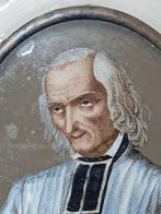 senza firma - Ritratto in miniatura dellAbate Jean Marie