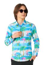 Hawaii Flamingo Teen Overhemd Jongen Tiener OppoSuits, Kinderen en Baby's, Nieuw, Verzenden