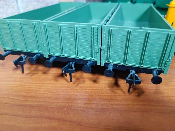 Pola Maxi 0 - Modeltrein goederenwagon (3) - 3x Kolenwagons, Hobby en Vrije tijd, Modeltreinen | Overige schalen